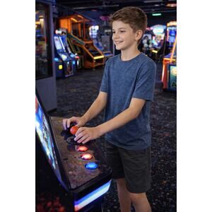 32 Cool Boys Athletic Shorts Size 10 12 Medium Black Leisure Performance Shorts